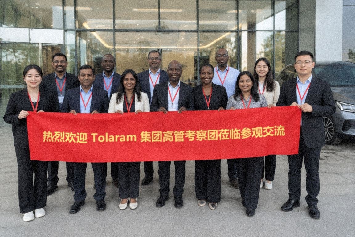 Tolaram 集团高管考察团参访小鹏汽车